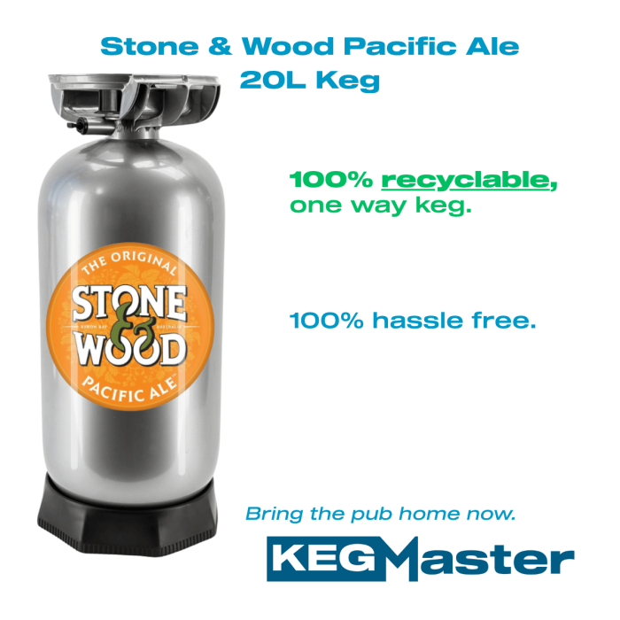 Stone & Wood Pacific Ale 20L King Keg