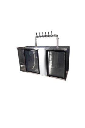 Large Two Door Super Deluxe Kegerator