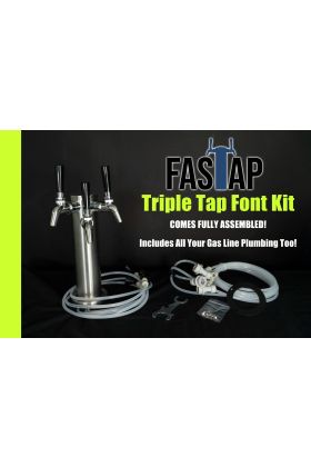 Font Column FasTap Kit with UltraTaps Triple Tap
